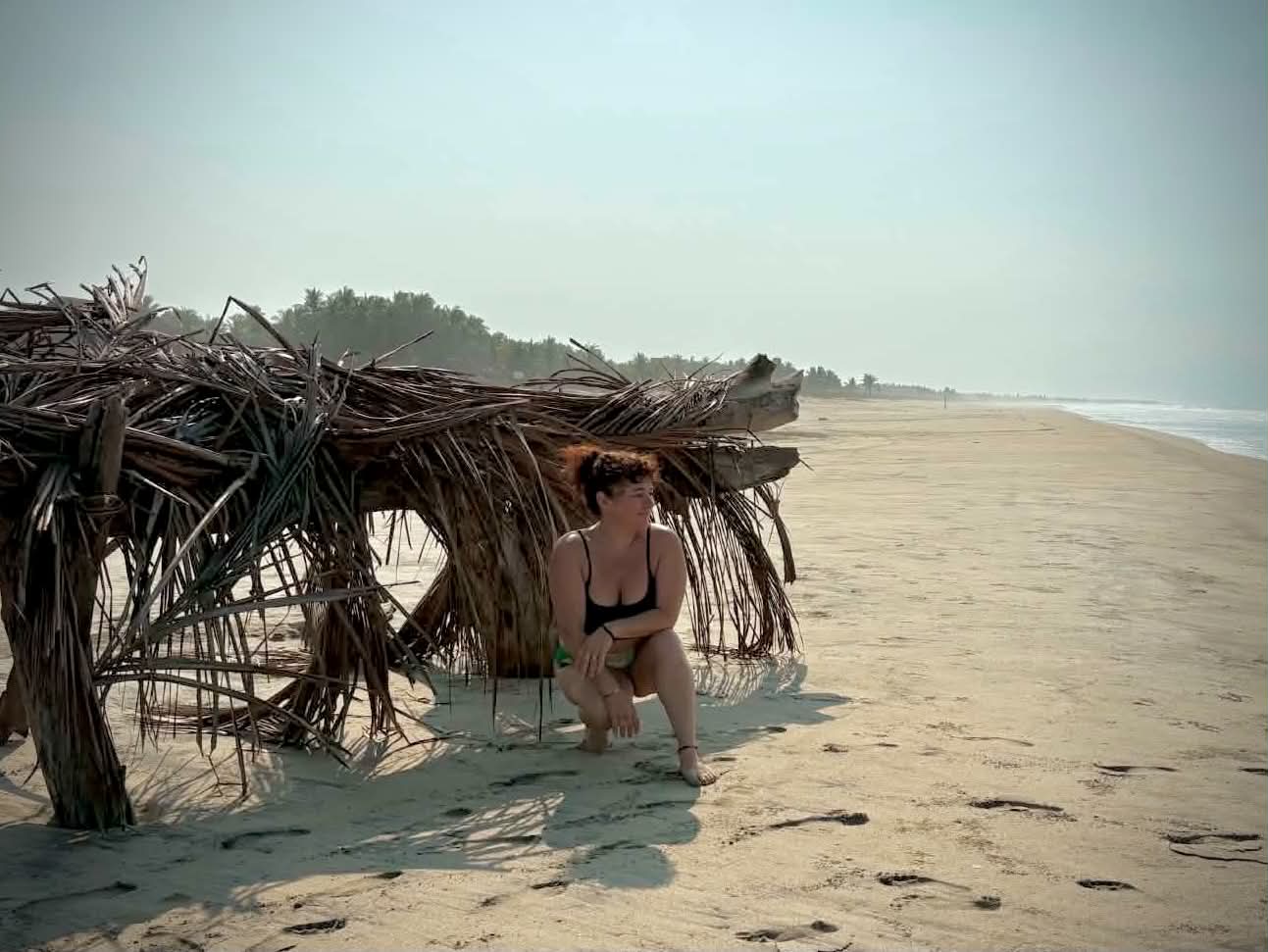 Alex on the Oaxaca coast